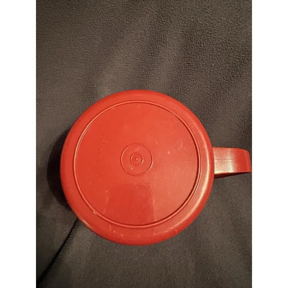 Tupperware small red